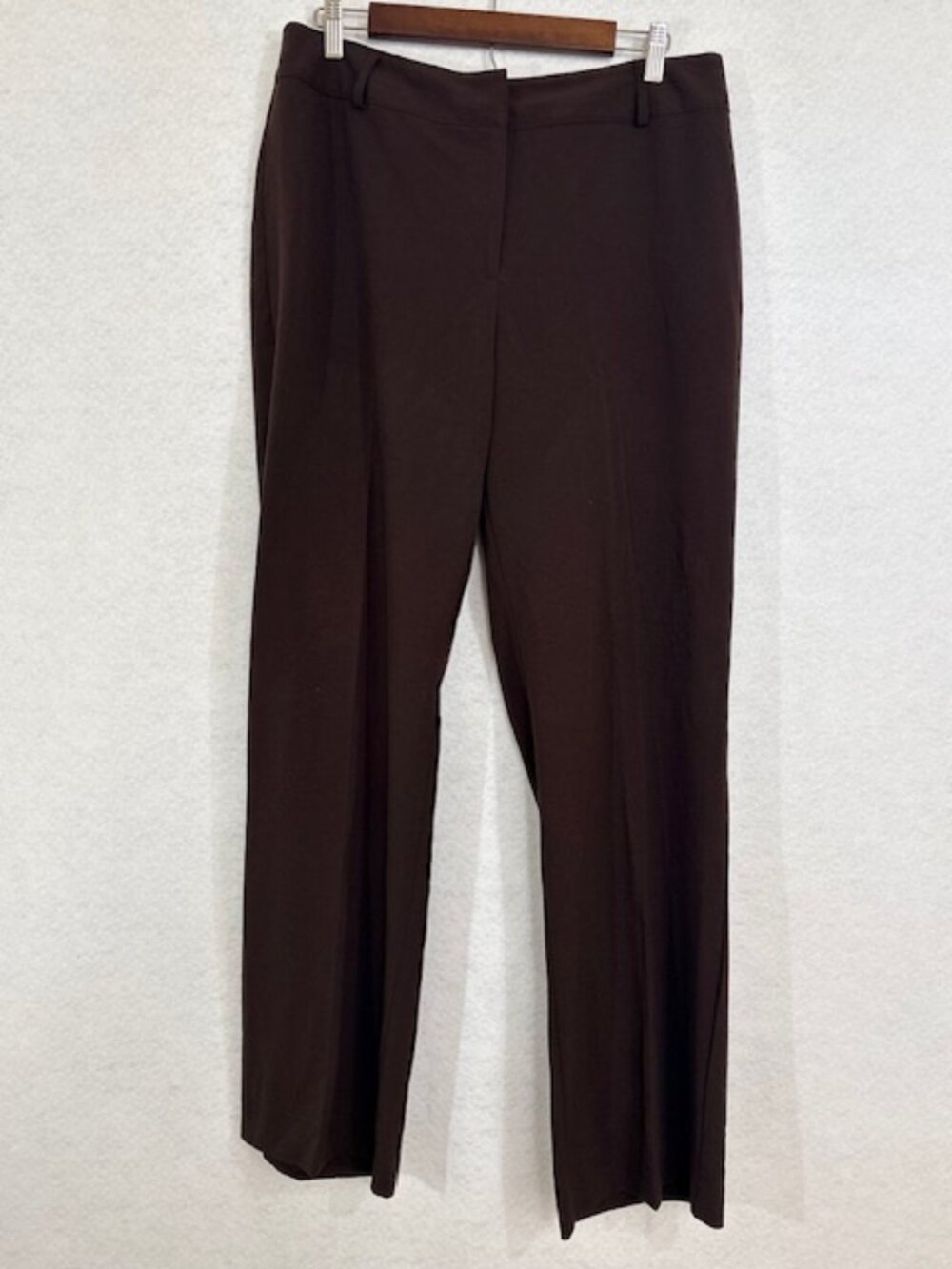 Pantology Dress Pants Womens Brown Business Pants Work Size 14 NWT